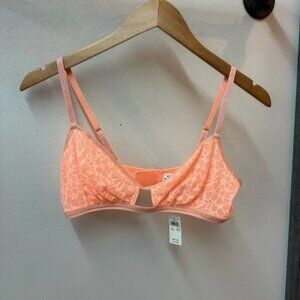 NWT Aerie Coral Lace Bralette